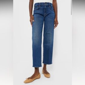 MOTHER Mid-rise Rambler Zip Ankle Jeans